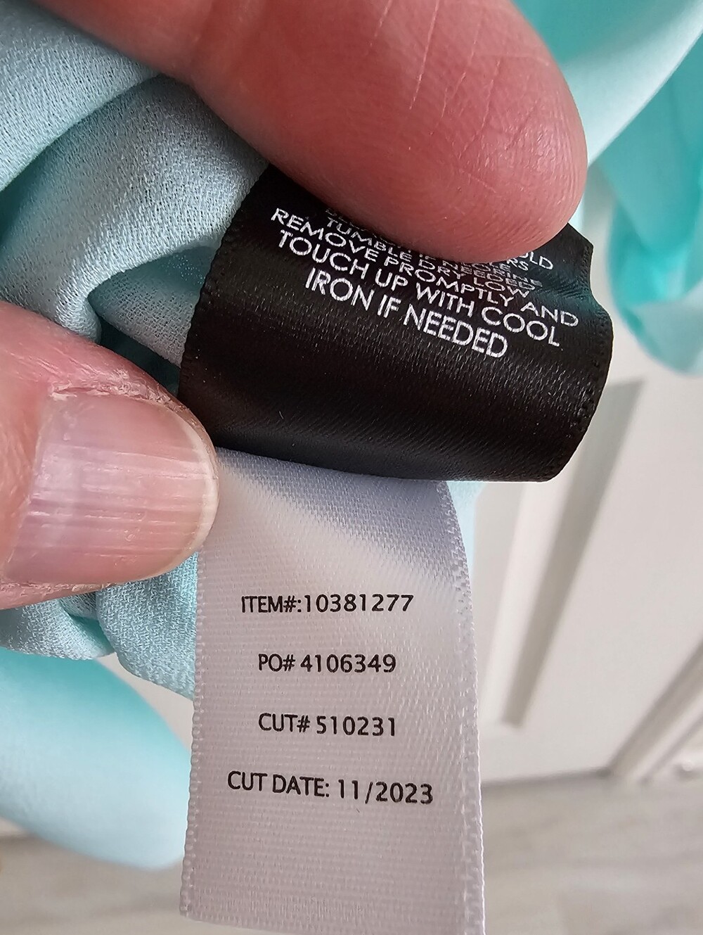 Torrid Harper Georgette Blouse In Aqua - Picture 5 of 7